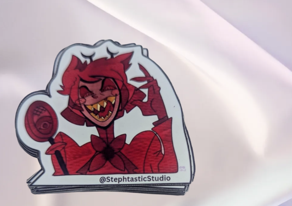 Hazbin sticker pack slideshow preview